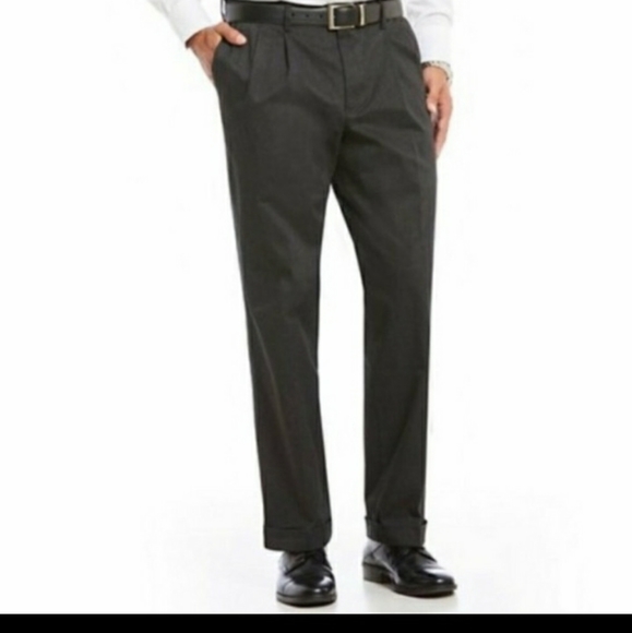 Michael Kors Gray Pleated Dress Pants - Picture 1 of 3